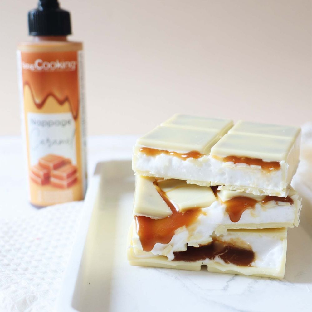 Meilleures Recettes tablettes - guimauve caramel - ScrapCooking